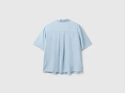 3/4 sleeve shirt in viscose