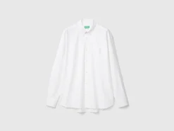 Slim fit button-down shirt