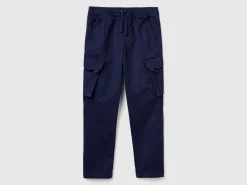 Slim fit cargo trousers