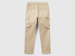 Slim fit cargo trousers