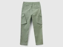 Slim fit cargo trousers