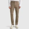 Slim fit chinos in stretch cotton