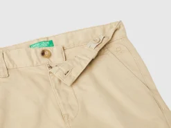 Slim fit chinos in stretch cotton