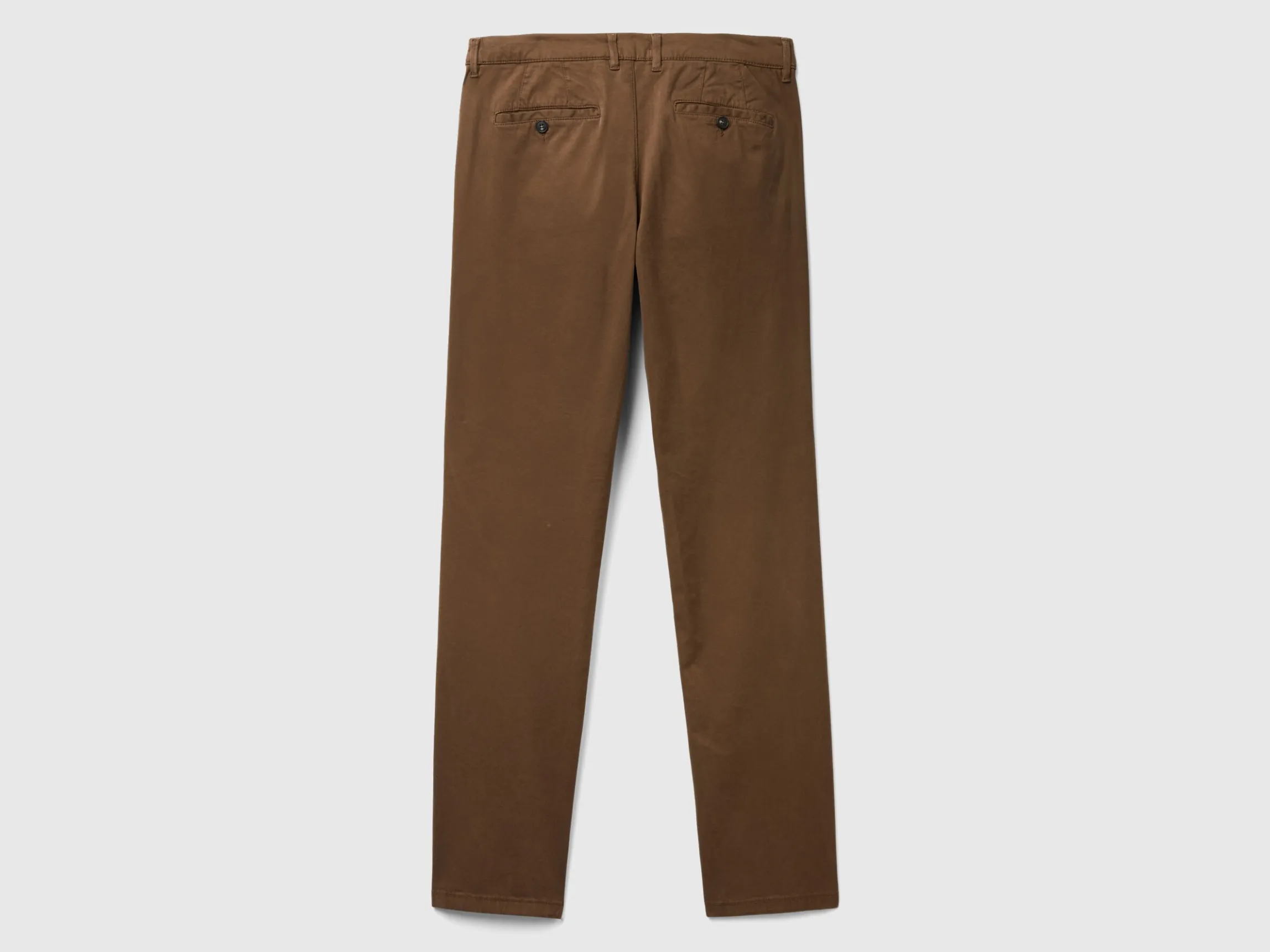 Slim fit coffee chinos