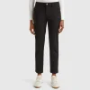 Slim fit denim chinos