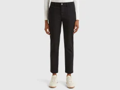 Slim fit denim chinos