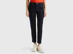 Slim fit denim chinos