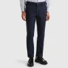 Slim fit denim chinos