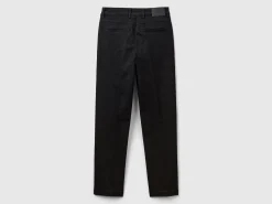 Slim fit denim chinos