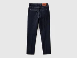 Slim fit denim chinos