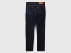 Slim fit high-waisted jeans