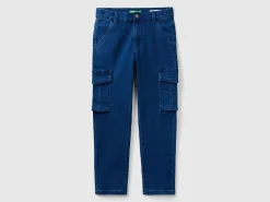 Slim fit jeans with big pockets