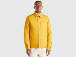 Slim fit nylon jacket