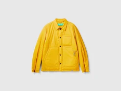 Slim fit nylon jacket