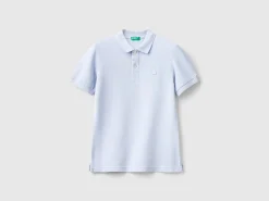 Slim fit polo in 100% organic cotton