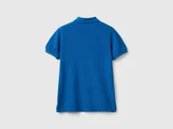 Slim fit polo in 100% organic cotton