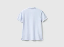 Slim fit polo in 100% organic cotton