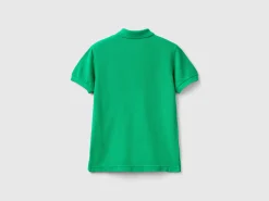Slim fit polo in 100% organic cotton