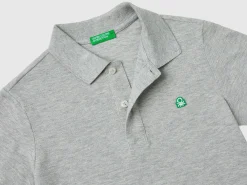 Slim fit polo in 100% organic cotton