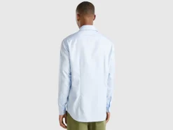 Slim fit shirt in cotton blend