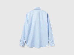 Slim fit shirt in cotton blend