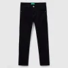Slim fit stretch corduroy trousers