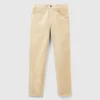 Slim fit stretch corduroy trousers