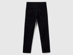 Slim fit stretch corduroy trousers