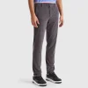 Slim fit stretch velvet trousers