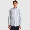 Slim fit striped shirt