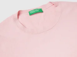 Slim fit sweater in viscose blend