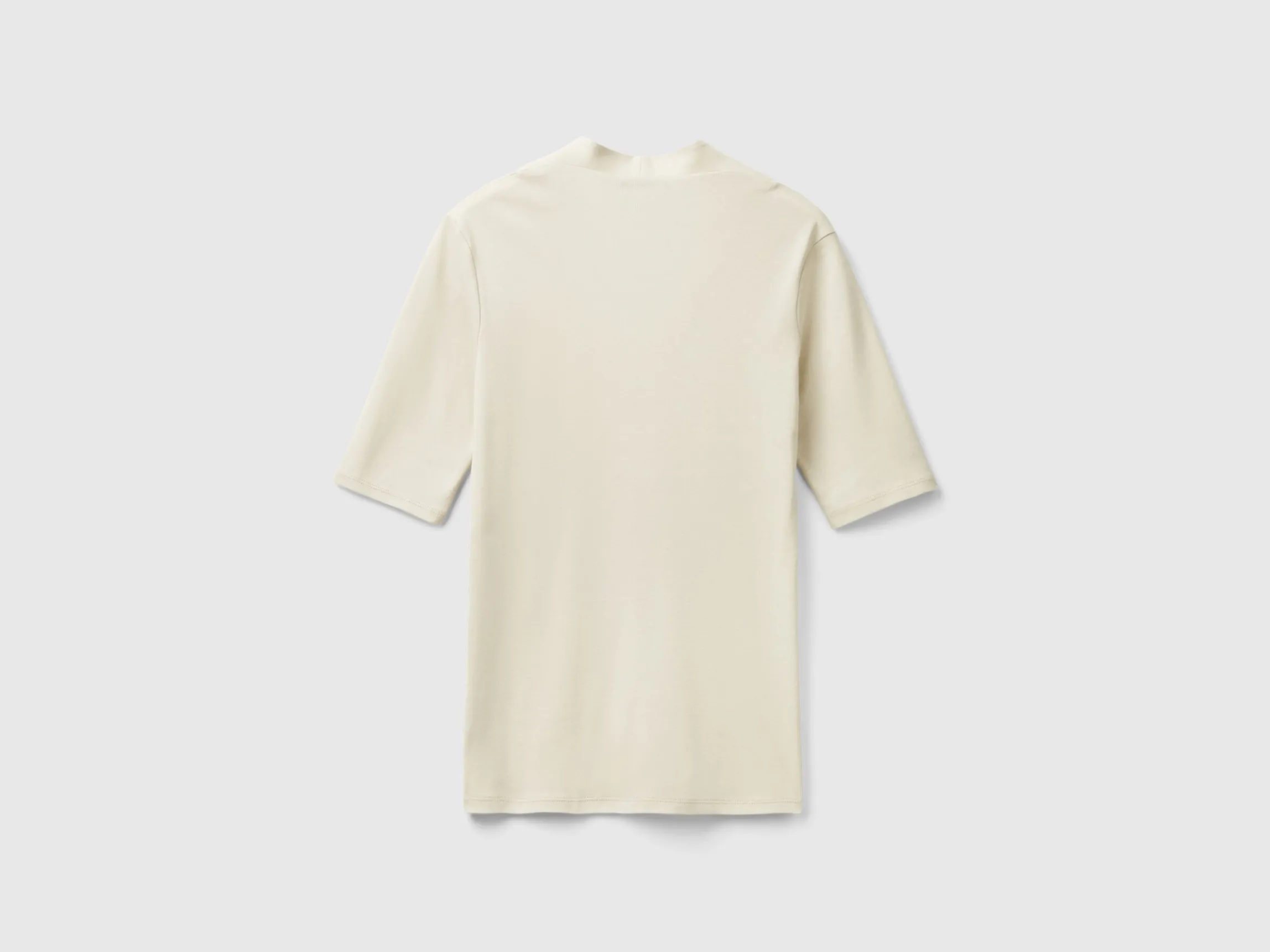 Slim fit t-shirt in long fiber cotton