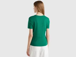 Slim fit t-shirt in organic cotton
