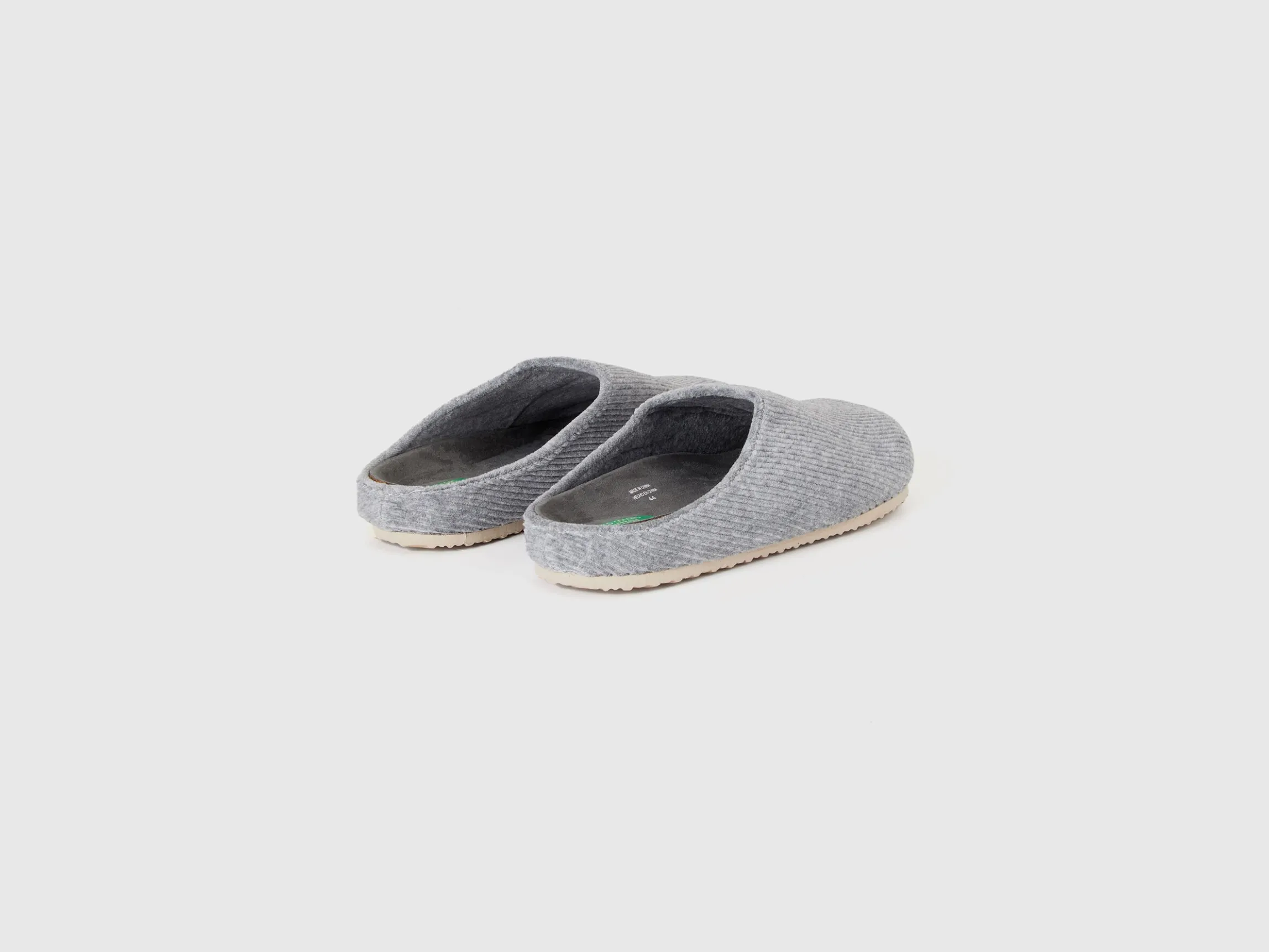 Slippers in cotton blend