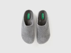 Slippers in cotton blend