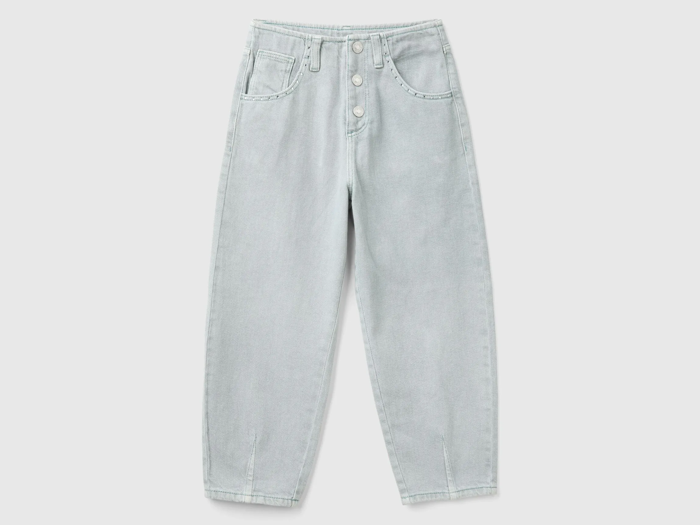 Slouchy fit trousers