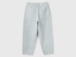 Slouchy fit trousers