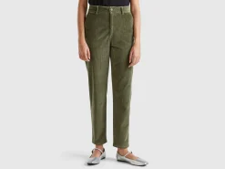 Soft corduroy trousers
