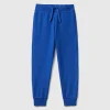 Sporty trousers with drawstring