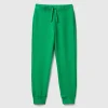 Sporty trousers with drawstring