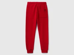 Sporty trousers with drawstring