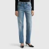 Straight leg jeans
