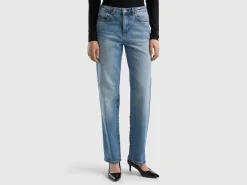 Straight leg jeans