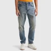 Straight leg jeans