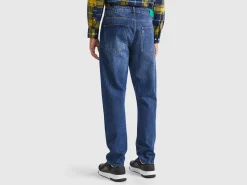 Straight leg jeans