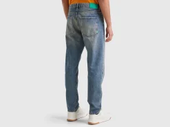 Straight leg jeans