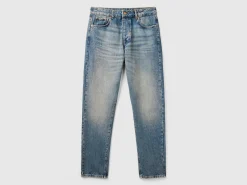 Straight leg jeans