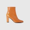 Stretch ankle boots with heels