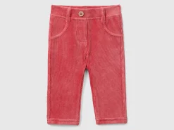 Stretch chenille pants
