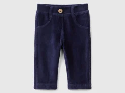 Stretch chenille pants